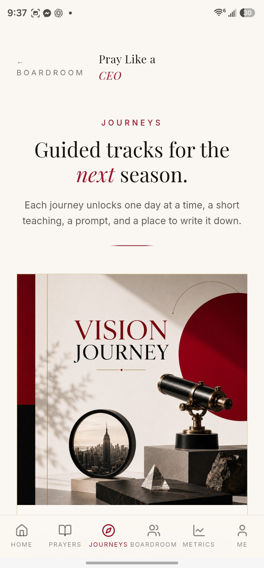 The Journeys screenshot