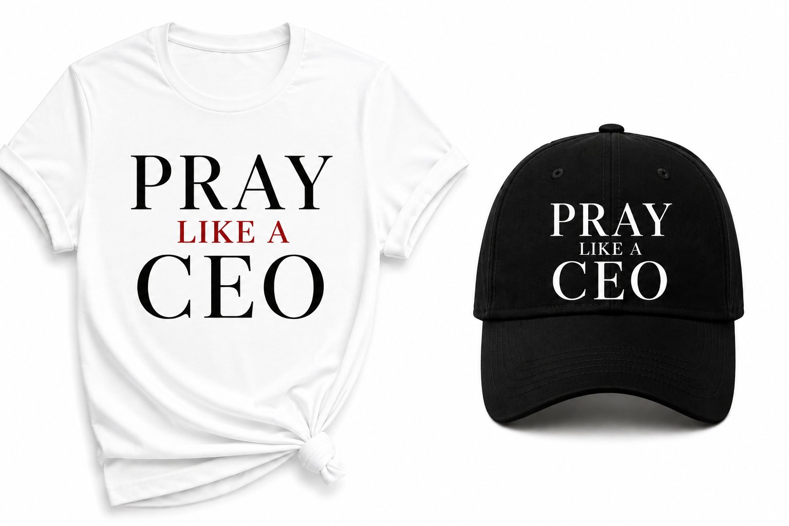 Cap and tee